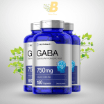 Horbäach GABA 750mg | 180 Powder Capsules | Gamma Aminobutyric Acid Supplement - Image 2