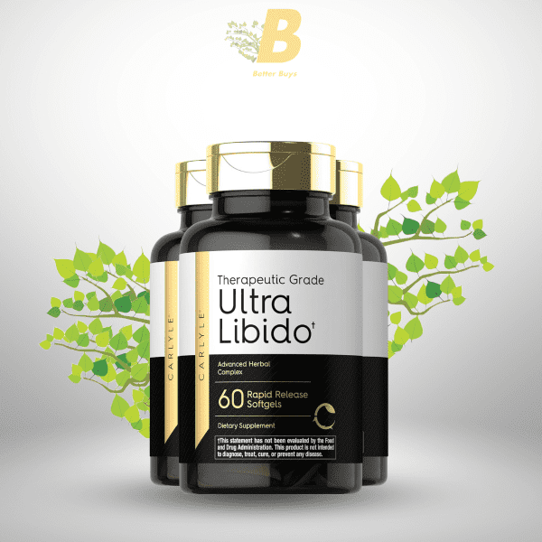 Carlyle Ultra Libido Supplement for Men | 60 Softgel Capsules | Extreme Male Formula | Non-GMO & Gluten Free - Image 2