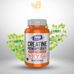 NOW Foods Sports Nutrition, Creatine Monohydrate 750 mg, Mass Building*/Energy Production*, 120 Veg Capsules