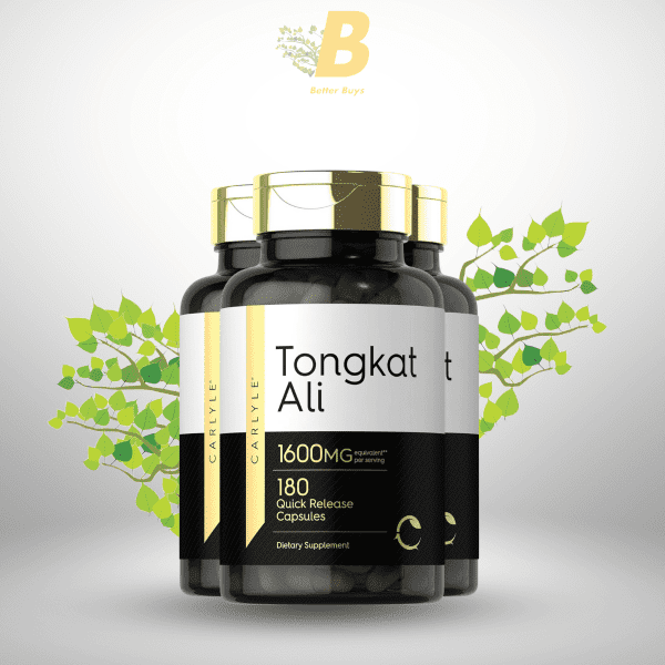 Carlyle Tongkat Ali | 180 Quick Release Capsules | 1,600mg | Non-GMO and Gluten Free Supplement - Image 2