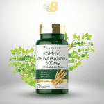 Carlyle KSM-66 Ashwagandha Capsules 600mg | 70 Count | with Melatonin 5mg | Potent Complex | Non-GMO, Gluten Free