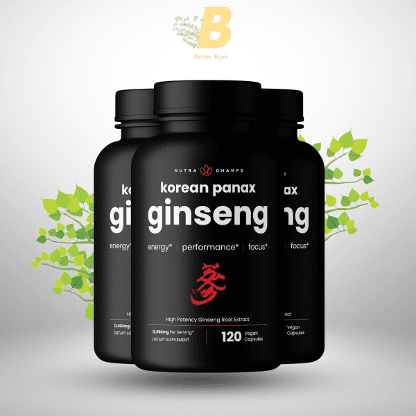 Nutra Champ Korean Panax Ginseng-120 capsules - Image 2