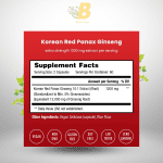 Nutra Champ Korean Panax Ginseng-120 capsules - Image 3