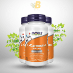 NOW L-Carnosine - 500 mg - 50 Veg Capsules - Image 2