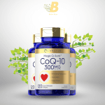 Carlyle CoQ10 300mg | 120 Softgels | Mega Q-Sorb Coenzyme Q-10 | with Black Pepper Extract | Non-GMO, Gluten Free Supplement - Image 2