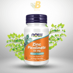 NOW Zinc Picolinate - 50 mg - 60 Veg Capsules