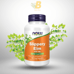 NOW Supplements, Slippery Elm (Ulmus rubra) 400 mg, Herbal Supplement, 100 Veg Capsules