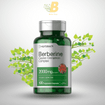 Horbäach Berberine with Ceylon Cinnamon | 2000mg | 120 Veggie Capsules