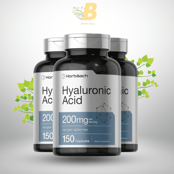 Horbäach Hyaluronic Acid - 200mg - 150 Capsules - Image 2