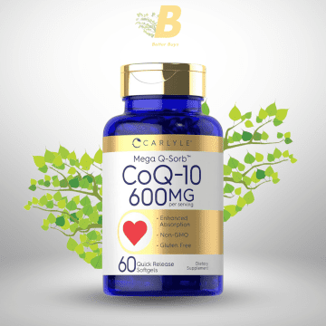 Carlyle CoQ10 600mg 60 Softgels in Bangladesh