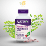 Natrol Melatonin 10mg Fast Dissolve Tablets - Strawberry Flavor, 100 Count