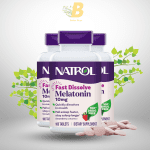 Natrol Melatonin 10mg Fast Dissolve Tablets - Strawberry Flavor, 100 Count - Image 2