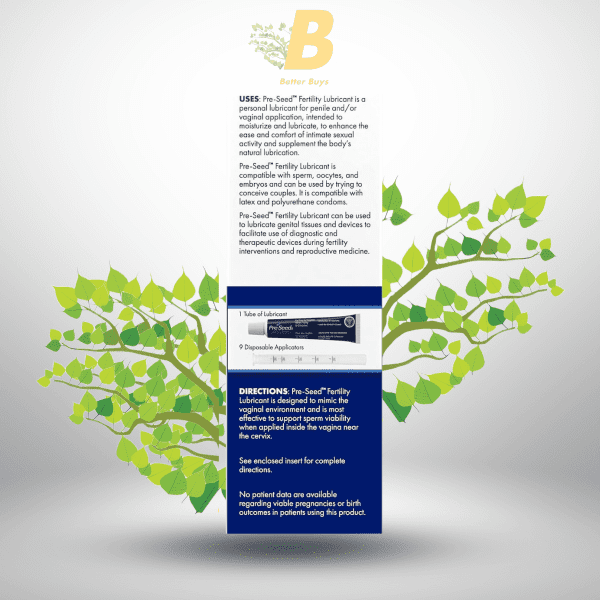 Pre-Seed Fertility Lubricant, For Use by Couples Trying to Conceive - Image 3