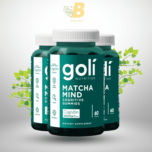 Goli Matcha Mind Gummies - 60 Count - Image 2