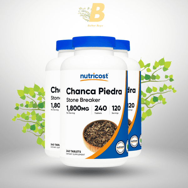 Nutricost Chanca Piedra Extract - Stone Breaker - 240 Tablets, 1800mg Per Serving, 120 Servings Per Bottle - Image 2