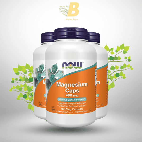 Now Magnesium Caps 400Mg in Bangladesh