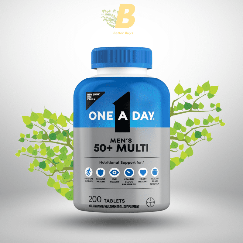 One A Day Men’s 50+ Multivitamins, 100 Tablets