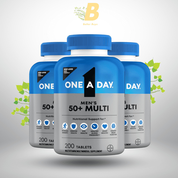 One A Day Men’s 50+ Multivitamins, 100 Tablets