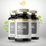 Carlyle Slow Release Iron - 45mg - 180 Vegetarian Tablets