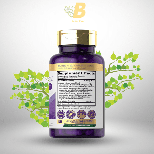 Carlyle Probiotic-14 - 25 Billion Cfu - 71Mg in Bangladesh