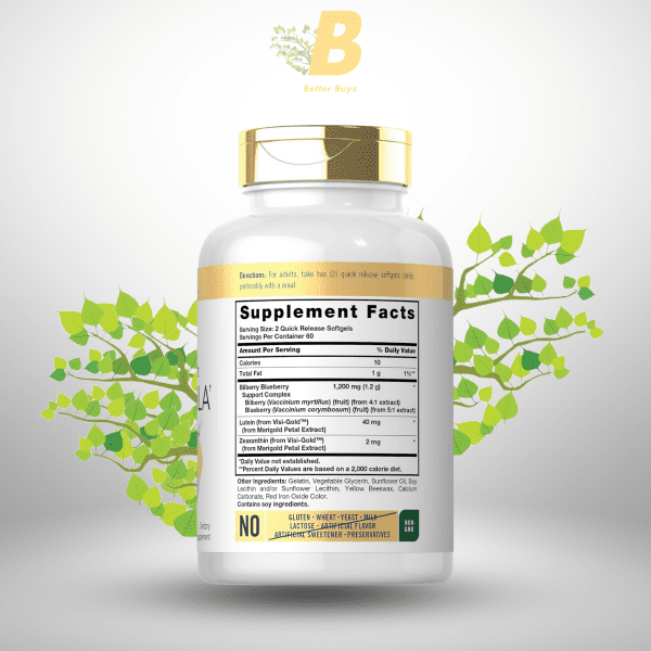 Carlyle Visi-Gold Broad Spectrum Eye Formula - Lutein 40Mg in Bangladesh