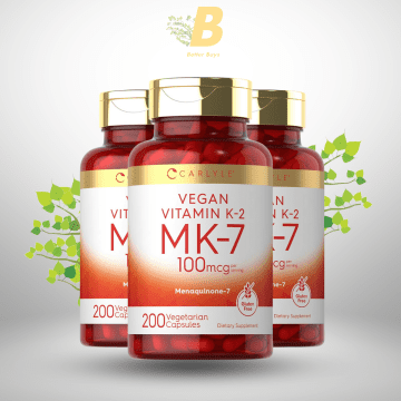Carlyle Vegan Vitamin K-2 Mk-7 - 100 Mcg in Bangladesh