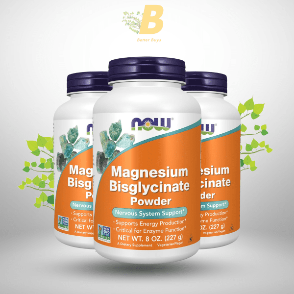 Now Magnesium Bisglycinate Powder 227G in Bangladesh