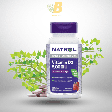 Natrol Vitamin D3 Bone & Joint Health 5,000 Iu in Bangladesh
