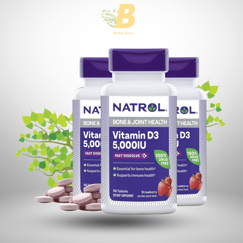 Natrol Vitamin D3 Bone & Joint Health 5,000 Iu in Bangladesh
