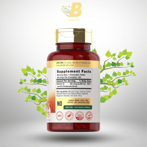 Carlyle Vitamin D3 - 2000 Iu 50 Mcg in Bangladesh