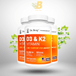Dr. Berg D3 & K2 Vitamin 10 000 Iu / 100 Mcg in Bangladesh