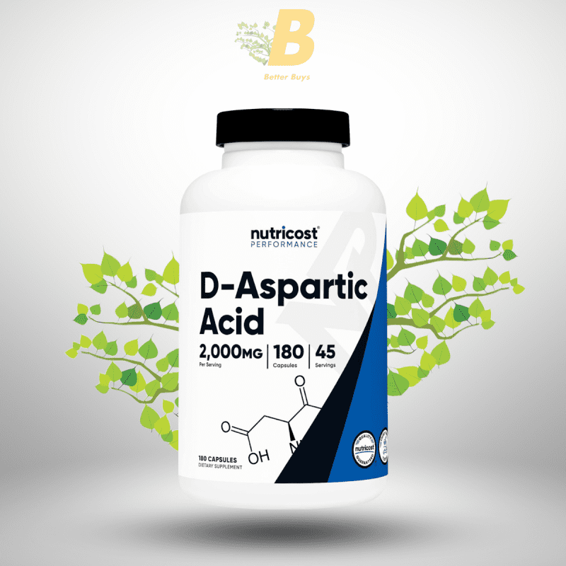 Nutricost D-Aspartic Acid 2000Mg in Bangladesh