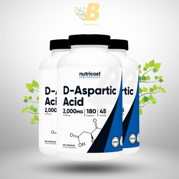 Nutricost D-Aspartic Acid 2000Mg in Bangladesh