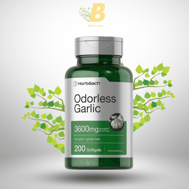 Horbäach Odorless Garlic 3600Mg in Bangladesh