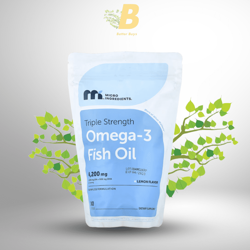 Micro Ingredients Omega 3 Fish Oil 4200 Mg in Bd