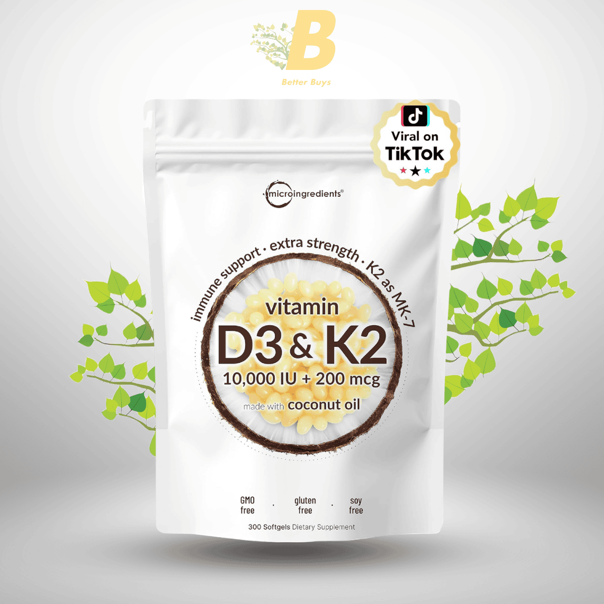 1 Micro Ingredients D3 K2 Bangladesh Micro Ingredients Vitamin D3 K2 price in Bangladesh buy Micro Ingredients D3 K2 online Bangladesh Micro Ingredients D3 K2 300 softgels BD
