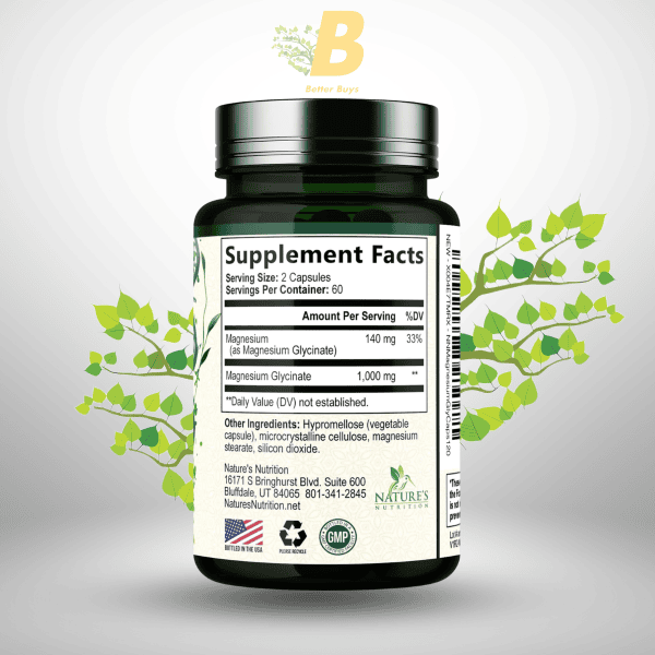 Magnesium Glycinate Bangladesh Magnesium Glycinate price in Bangladesh Nature's Nutrition Magnesium Glycinate BD buy Magnesium Glycinate online Bangladesh USA Magnesium Glycinate BD authentic Magnesium Glycinate Bangladesh Magnesium Glycinate 1000mg 120 capsules
