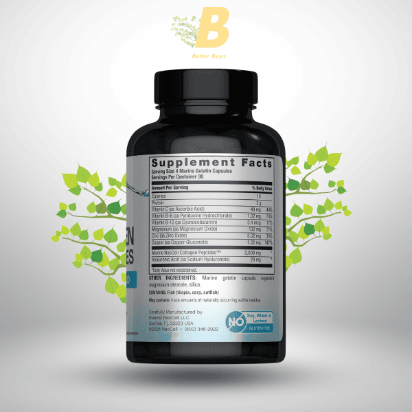 Neocell Marine Collagen Peptides 120 Capsule In Bangladesh