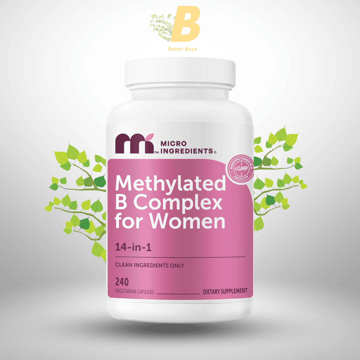 Micro Ingredients Methylated B Complex for Women in Bd Micro Ingredients Methylated B Complex for Women in Bd
