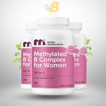 Micro Ingredients Methylated B Complex for Women in Bd