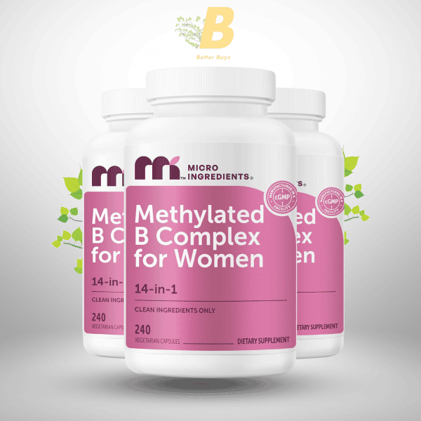 Micro Ingredients Methylated B Complex for Women in Bd