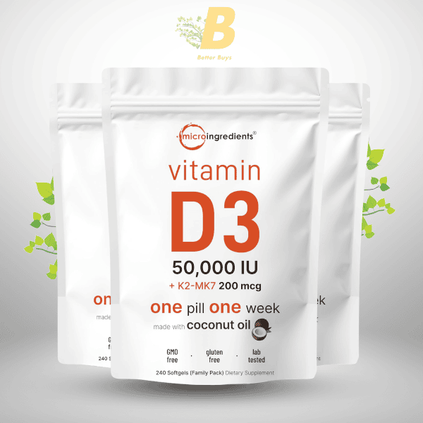 Micro Ingredients Vitamin D3 50000 Iu in Bangladesh