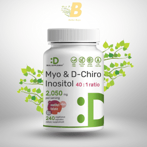 Deal Supplement Myo-Inositol & D-Chiro Inositol 40:1 Complex In Bangladesh