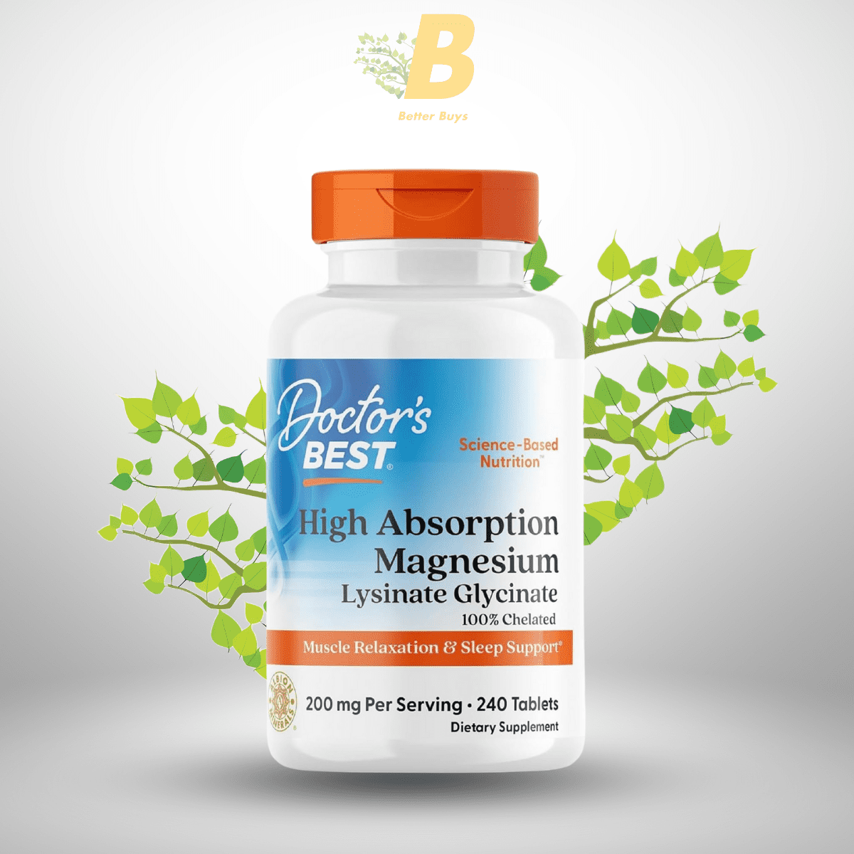 Doctor's Best High Absorption Magnesium 240 Tablets in Bangladesh Doctor's Best High Absorption Magnesium 240 Tablets in Bangladesh