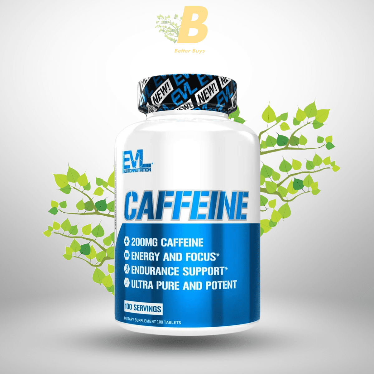 Evlution Nutrition Caffeine 200mg in Bangladesh Evlution Nutrition Caffeine 200mg in Bangladesh