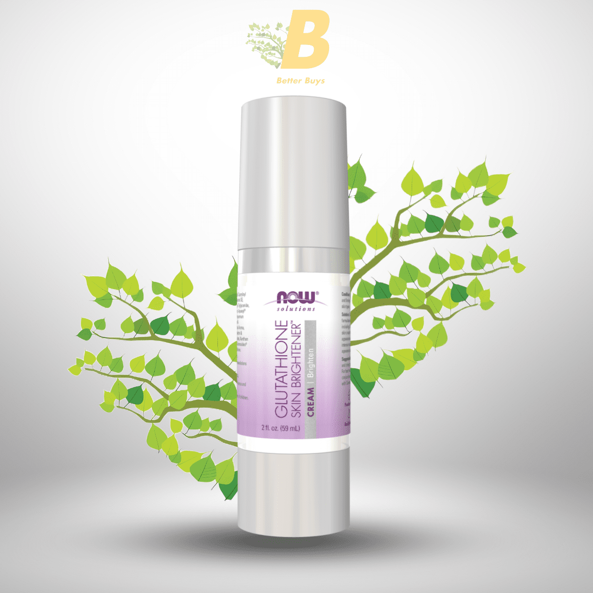 Glutathione Skin Brightener Cream for Radiant & Even Skin Tone – 2 oz Jar – NOW® Solutions Glutathione Skin Brightener™ Cream in Bangladesh