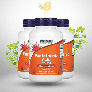 NOW Foods Pantothenic Acid 500mg, Vitamin B5 supplement, NOW Foods price in BD, Original NOW Foods in Bangladesh