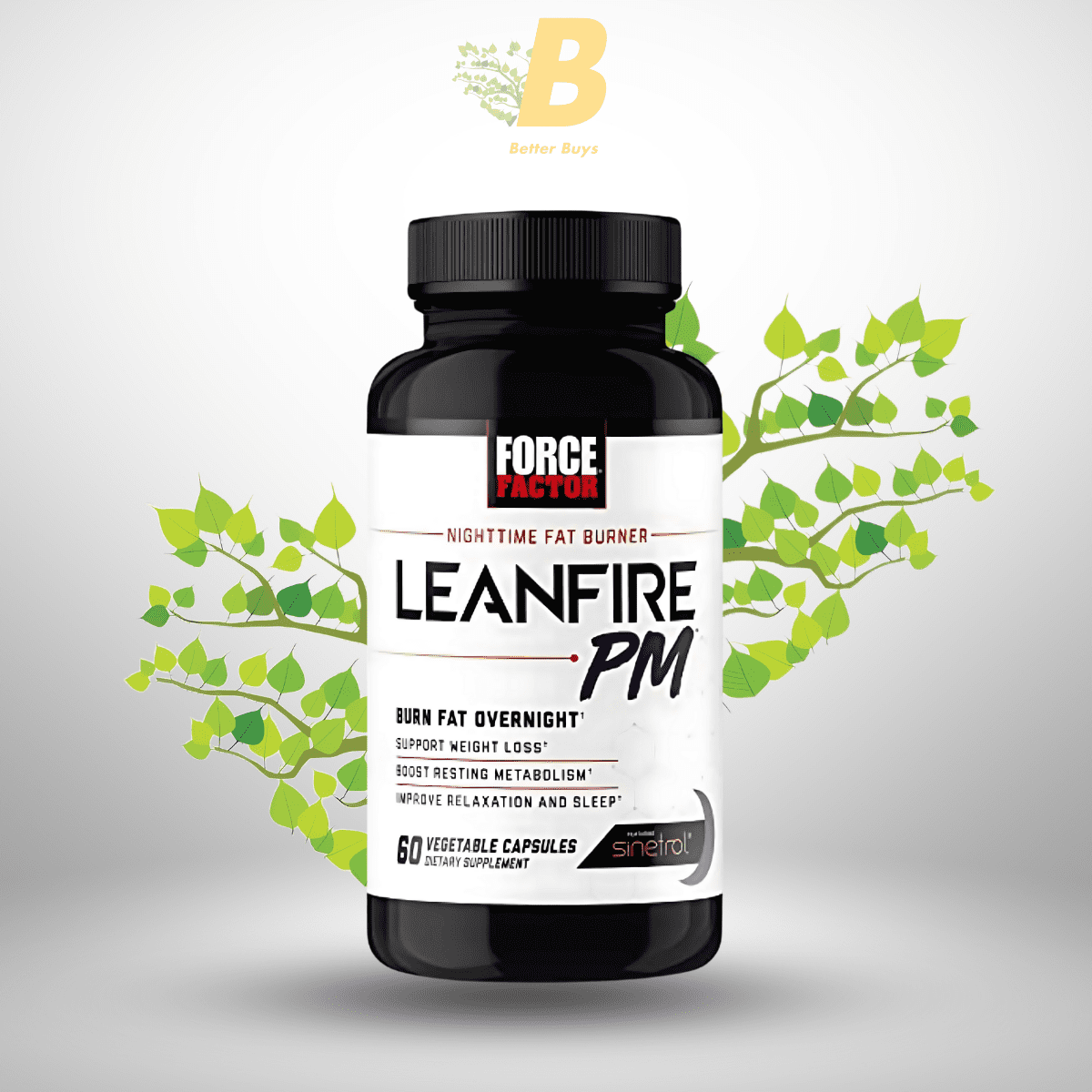 Force Factor LeanFire PM Nighttime Fat Burner in Bangladesh – Burn Fat & Sleep Better Force Factor LeanFire PM