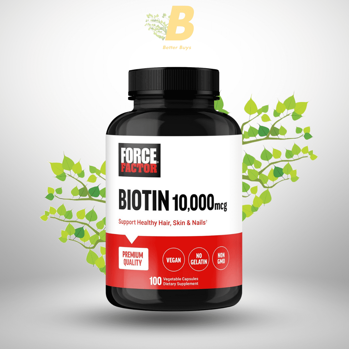 FORCE FACTOR Biotin 10000mcg FORCE FACTOR Biotin 10000mcg