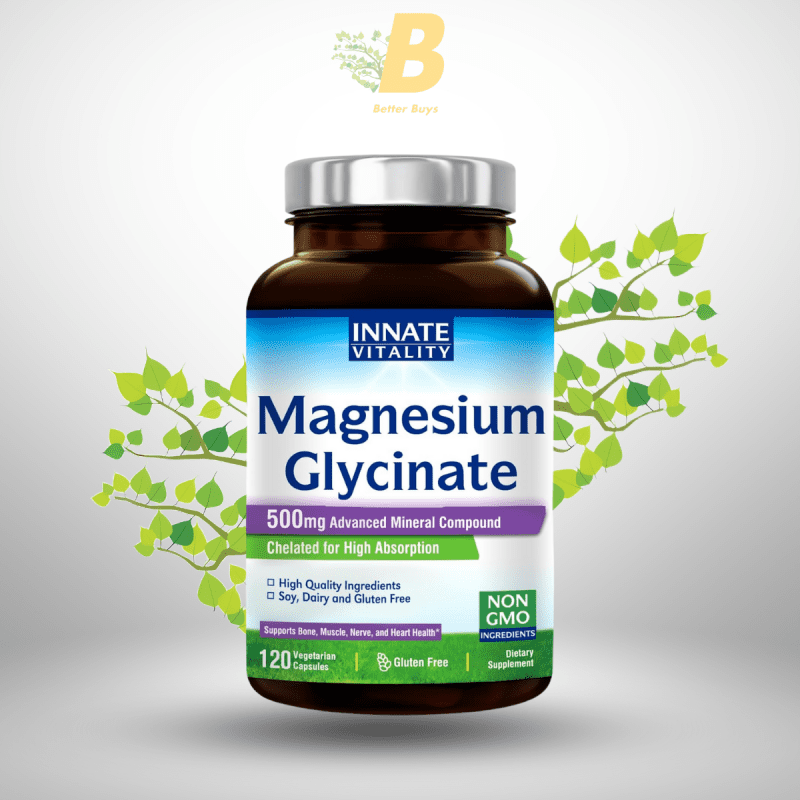 Innate Vitality Magnesium Glycinate 500mg